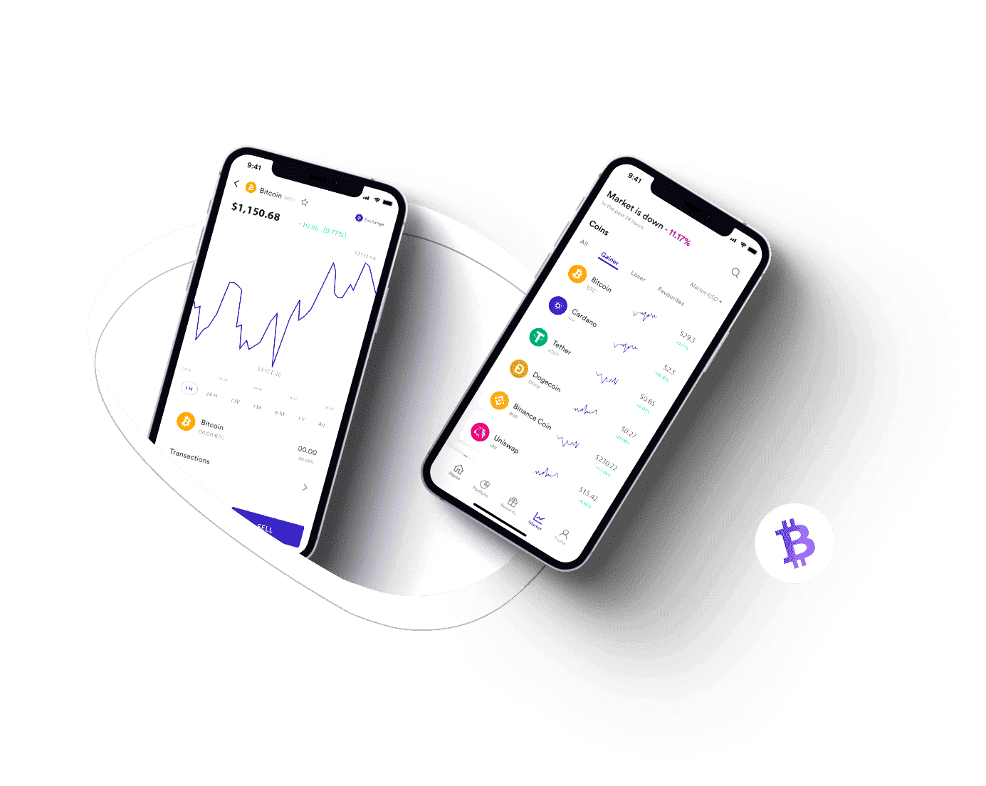 Únete al trading — Interfaz de usuario para inversores